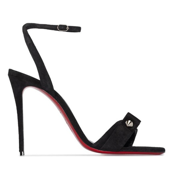 CHRISTIAN LOUBOUTIN Umberta 100 stud embellished heels - Picture 1 of 4